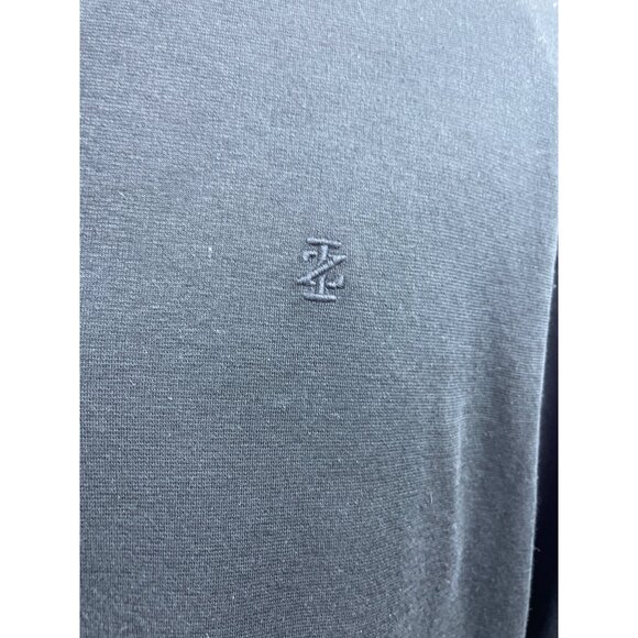 Izod Men’s Black Turtle Neck Zip Up Sweater Sz L - NWT - Picture 5 of 10